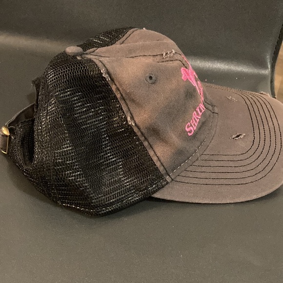 Distressed hat. Women’s. Shrimp & Grits. Sportsman brand - Picture 4 of 5